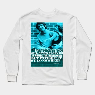 Carl Sagan Inspirational Quote  2 Long Sleeve T-Shirt